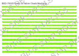 Green & Yellow Check Markings